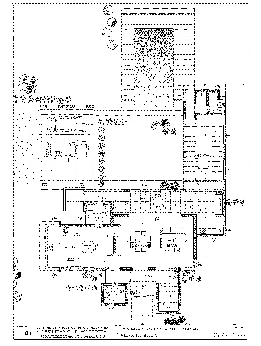 Casa Las Corzuelas — plano 1