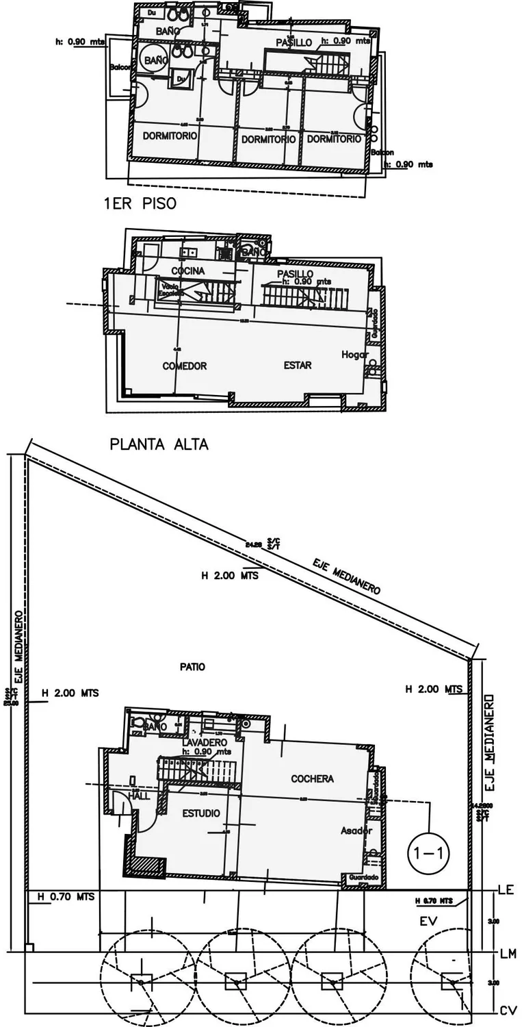 Casa Manuel Cardeñosa — plano 1