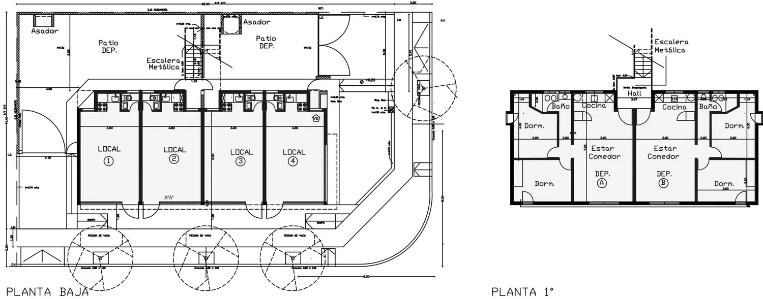 Complejo Santa Cecilia — plano 1
