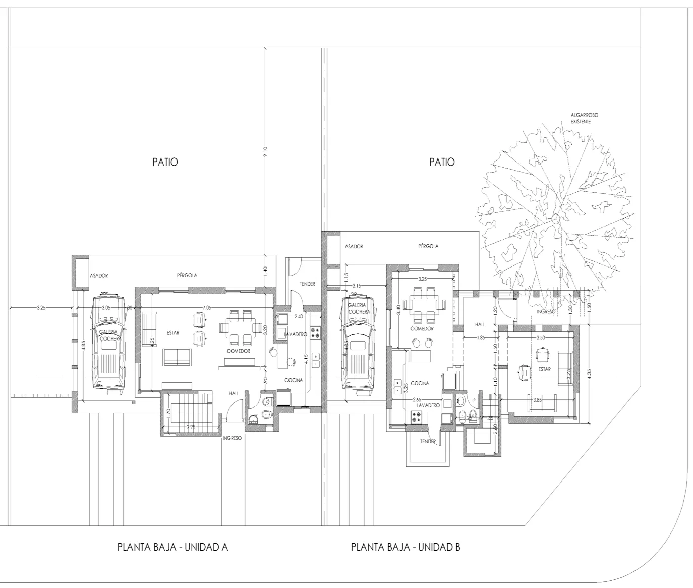 Dúplex Granjas del Claret — plano 1